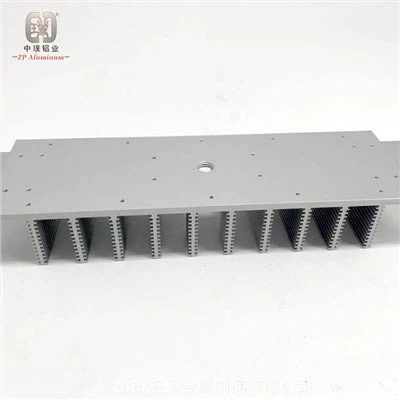 CNC obrađen anodizirani aluminijski hladnjak